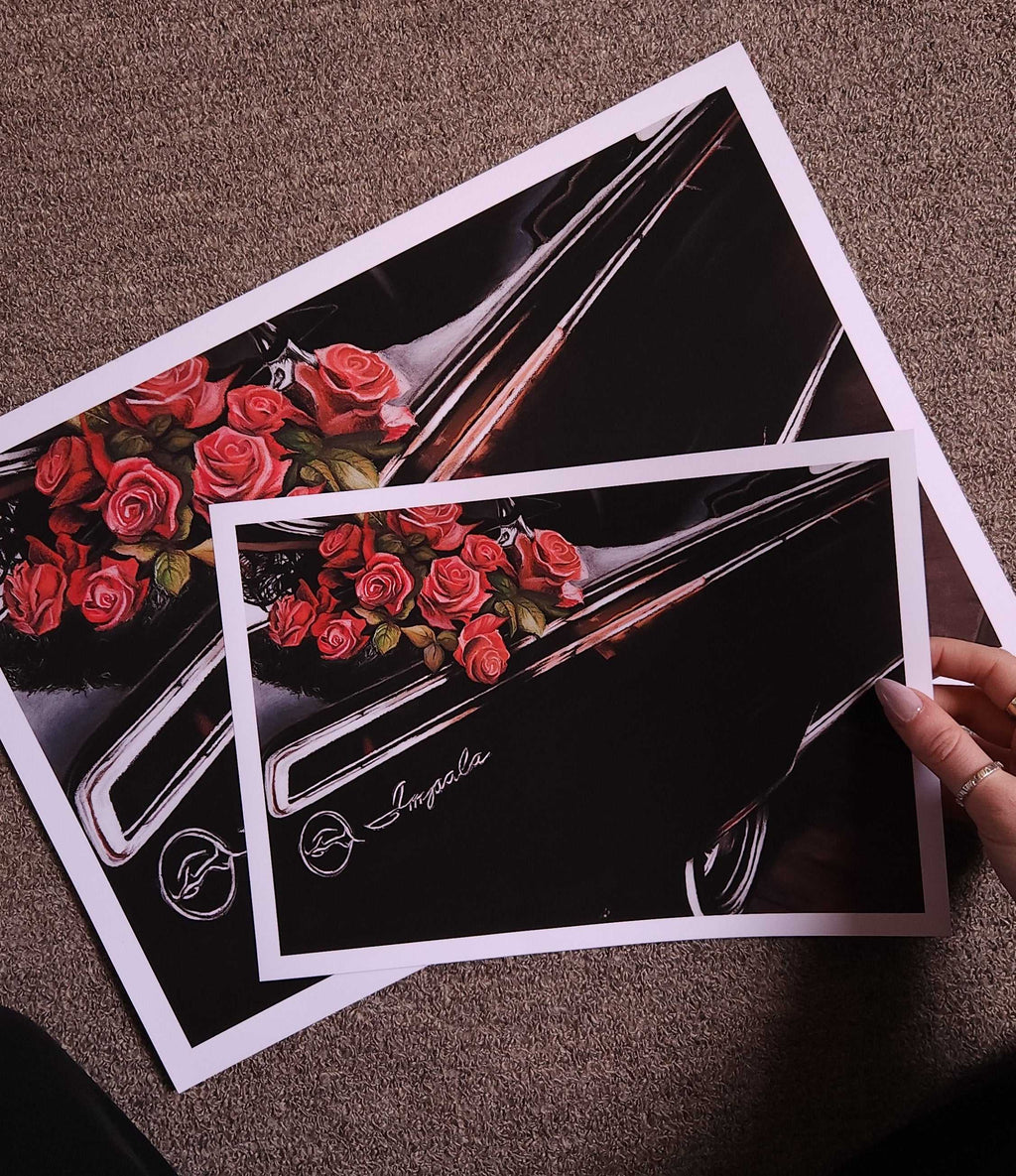 1962 Impala prints with border