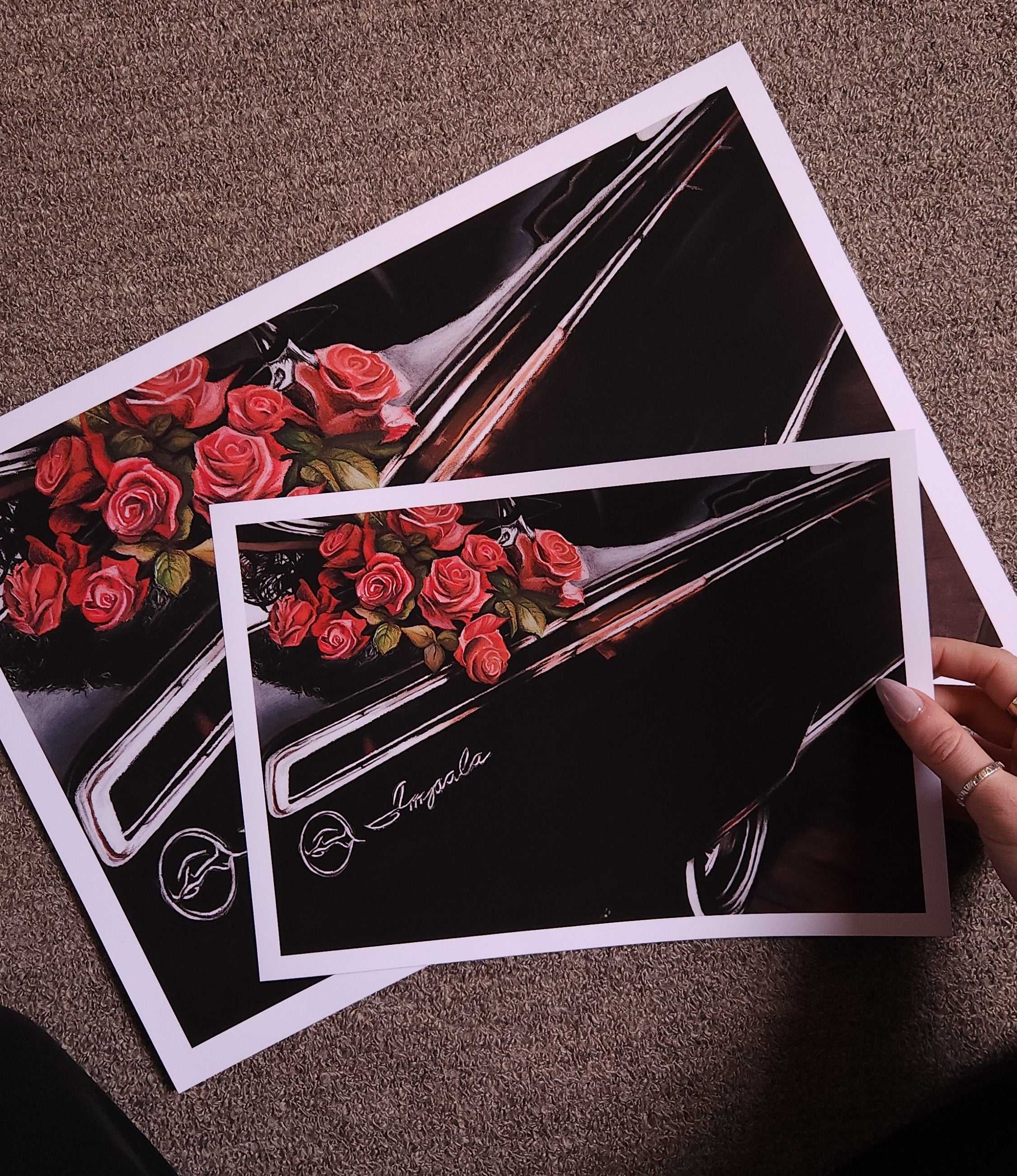 1962 Impala prints with border