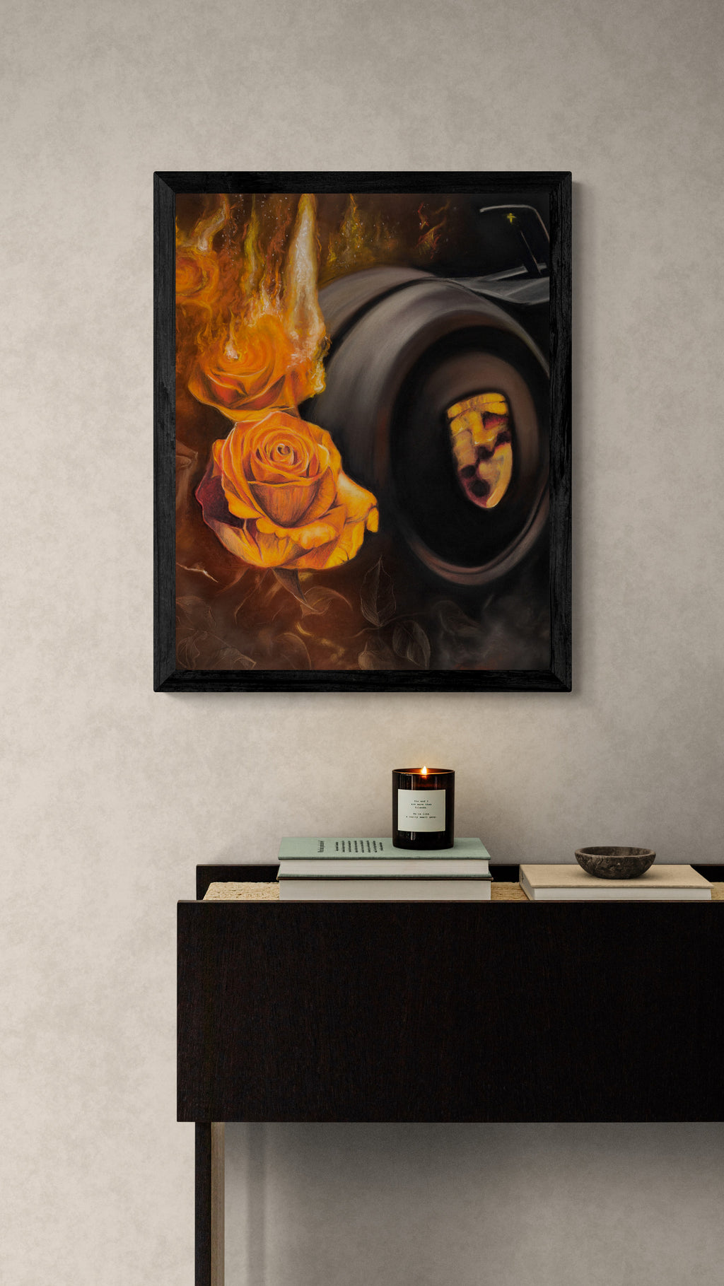 Ashlight and Embers Print